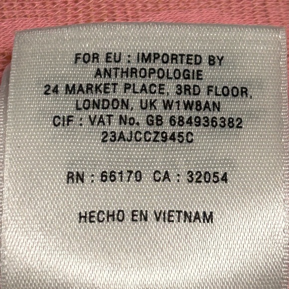 Anthropologie 9-H15 StCL Fit & Flare Dress Pale Orange Pink Cut Out Back Medium - Picture 11 of 14